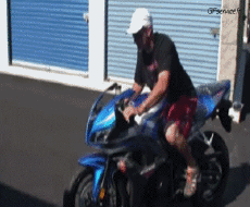 Umorismo -  Fun Trasporti Moto Strada - Fail 