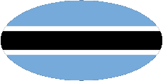Banderas África Botswana Diverso 