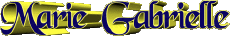 Nome FEMMINILE - Francia M Composto Marie Gabrielle 