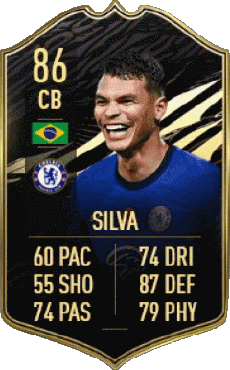 Multi Media Video Games F I F A - Card Players Brazil Thiago Emiliano da Silva 