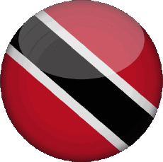 Fahnen Amerika Trinité et Tobago Runde 