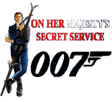 Multimedia Film Internazionale James Bond 007 Al servizio secreto di sua Maesta Logo Inglese 