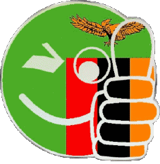 Flags Africa Zambia Smiley - OK 