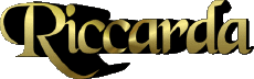 First Names FEMININE - Italy R Riccarda 