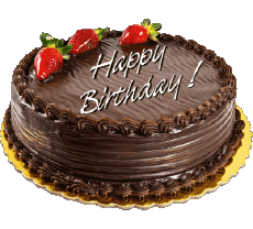 Mensajes Inglés Happy Birthday Cakes 004 