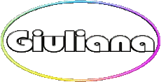 First Names FEMININE - Italy G Giuliana 