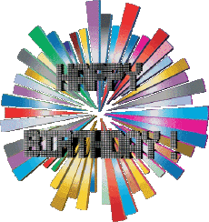 Mensajes Inglés Happy Birthday Abstract - Geometric Fondo transparente 007 