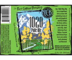 1020 Pale ale-Bevande Birre USA FCB - Fort Collins Brewery 1020 Pale ale