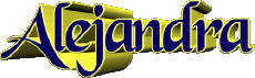 Vorname WEIBLICH - Spanien A Alejandra 