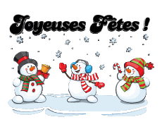 Messagi Francese Joyeuses Fêtes (Noël) Serie 17 