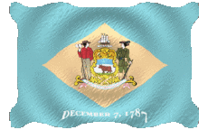 Bandiere America U.S.A - Stati Delaware Sventola 