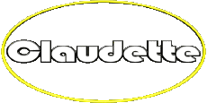 Nombre FEMENINO - Francia C Claudette 