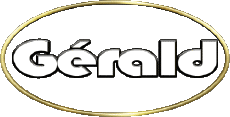 First Names MASCULINE - France G Gérald 