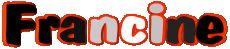 Prénoms FEMININ - France F Francine 