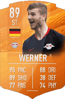 Multi Media Video Games F I F A - Card Players Germany Timo Werner 