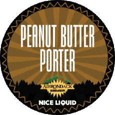 Peanut Butter porter-Drinks Beers USA Adirondack Peanut Butter porter