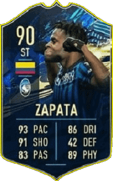 Multimedia Videospiele F I F A - Karten Spieler Kolumbien Duván Zapata 