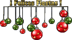 Messages Spanish Felices Fiestas Serie 08 