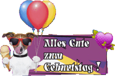Messages German Alles Gute zum Geburtstag Tiere 006 