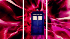 Doctor Who, Tardis-Humor - Fun Efectos 3d 3D - Líneas - Bandas Doctor Who, Tardis