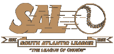 Sports Baseball U.S.A - S.A.L South Atlantic League Logo 