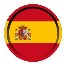 Fahnen Europa Spanien Rund - Ringe 