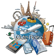 Mensajes Alemán Gute Reise 02 