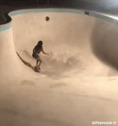 Humour - Fun Sports Skateboard Free Style Gamelle Fail 01 