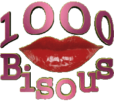 Messages Français Bisous 1000 