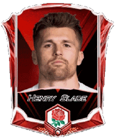 Sportivo Rugby - Giocatori Inghilterra Squadra 2025 Henry Slade 