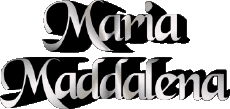 Prénoms FEMININ - Italie M Composé Maria Maddalena 