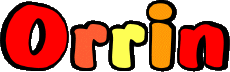 Vorname MANN - UK - USA - IRL - AUS - NZ O Orrin 