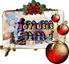 Messages Français Joyeuses Fêtes (Noël) Serie 12 