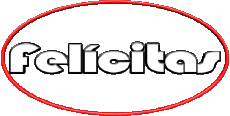 Nome FEMMINILE - Spagna F Felícitas 