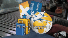 Messages Italien Buon Viaggio Fond Animé 004 