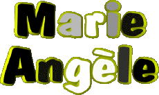 Vorname WEIBLICH - Frankreich M Zusammengesetzter Marie Angèle 