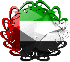 Flags Asia United Arab Emirates Form 01 