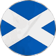 Drapeaux Europe Ecosse Rond 