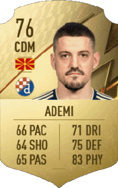 Multi Media Video Games F I F A - Card Players Macedonia Arijan Ademi 