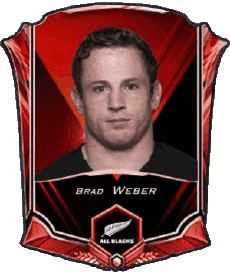 Sport Rugby - Spieler Neuseeland Brad Weber 