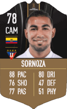 Multi Média Jeux Vidéo F I F A - Joueurs Cartes Equateur Junior Sornoza 