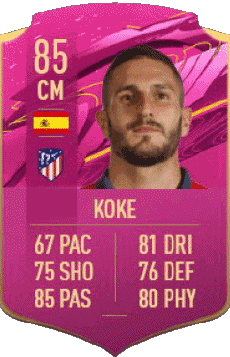 Multi Média Jeux Vidéo F I F A - Joueurs Cartes Espagne Jorge Resurrección - Koke 