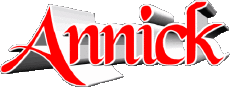 Prnoms - Signature FEMININ - France A Annick : Gif Service