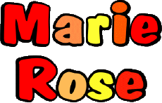 Nombre FEMENINO - Francia M Compuesto Marie Rose 