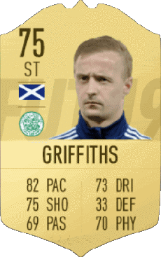 Multimedia Videospiele F I F A - Karten Spieler Schottland Leigh Griffiths 