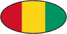 Banderas África Guinea Oval 01 