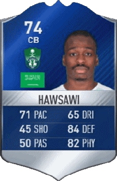 Multimedia Videospiele F I F A - Karten Spieler Saudi-Arabien Motaz Hawsawi 