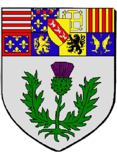 Banderas Francia Departamentos - Ciudades 54 NANCY 