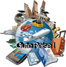 Messages Allemand Gute Reise Fond Transparent 02 