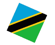 Banderas África Tanzania Esfera - Cubo 